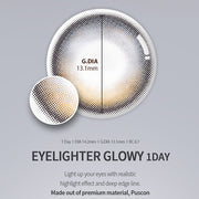 Eyelighter Glowy 1Day Black (Daily/20p)