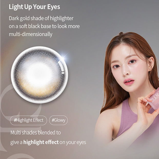 Eyelighter Glowy 1Day Black (Daily/20p)