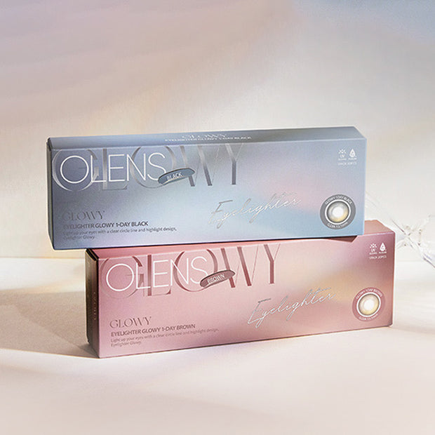 Eyelighter Glowy 1Day Black (Daily/20p)