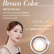 Eyelighter Glowy 1Day Brown (Daily/20p)