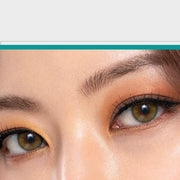 model two eyes close-up