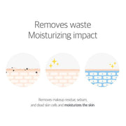 removes wast moisturising impact