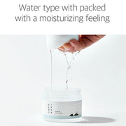 water type with packed with a moisturising feeling