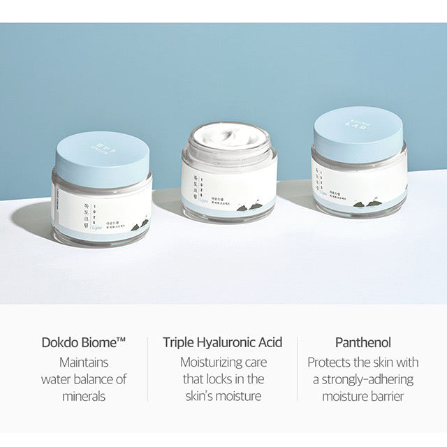 【新品】AC4 KODOU MOISTURE CREAM Round Lab | 1025 Dokdo Light Cream 80ml | Skincare – Moona Store