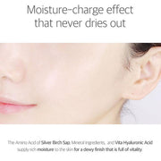 moisture-charge effect that never dries out