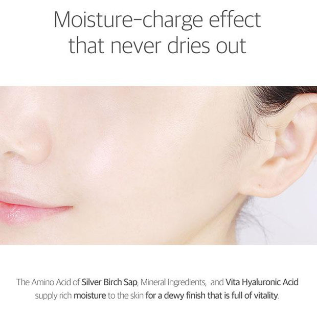 moisture-charge effect that never dries out