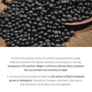 the extract of blacks soybeans grown in jeongseon