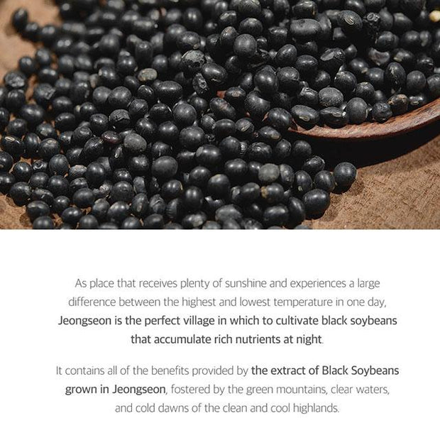 the extract of black soybeans grown in jeongseon