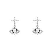 Saturn Cross Earring