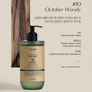 Moisturizing Perfume Body Wash 500ml No.10 October Woody